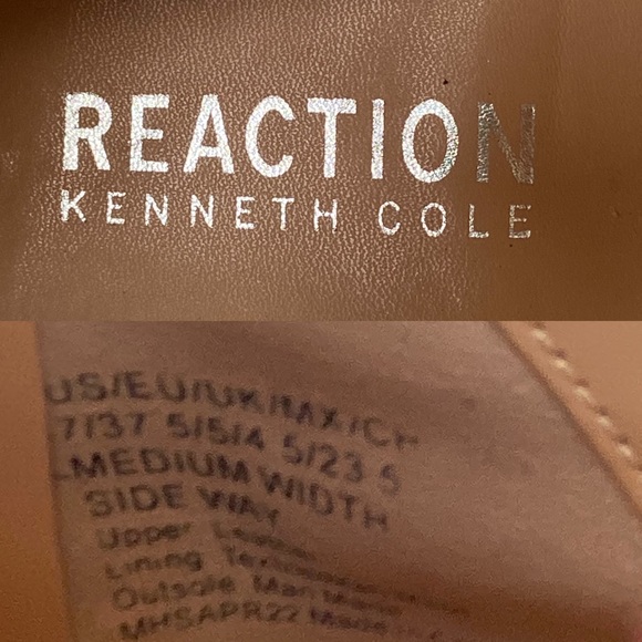 KENNETH COLE REACTION Women's Side Way Booties in Burgundy Suede Size 7M New - Picture 9 of 9